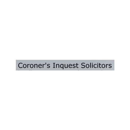 Coroner's Inquest Solicitors, Anaesthesia Death Claims